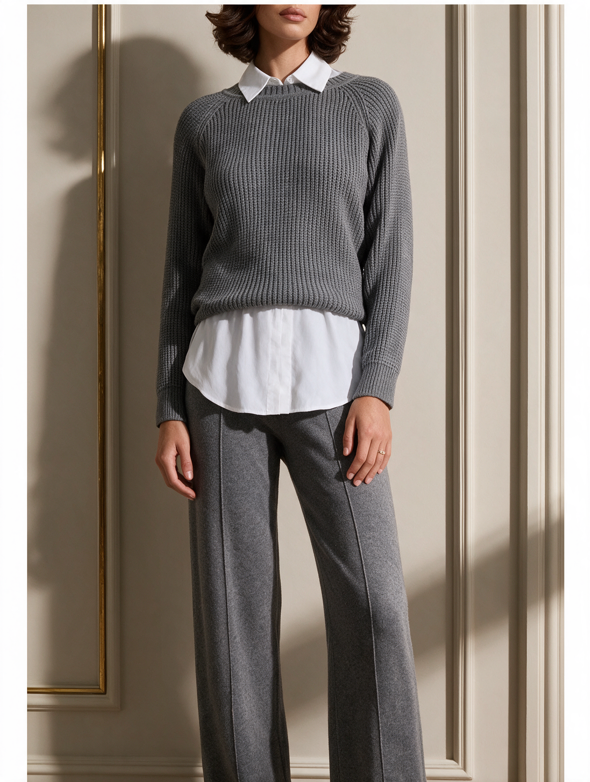 Elsa · Jersey de Punto Cuello Redondo