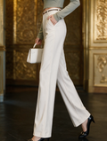 Claire · Pantalón Sastre de Pierna Recta