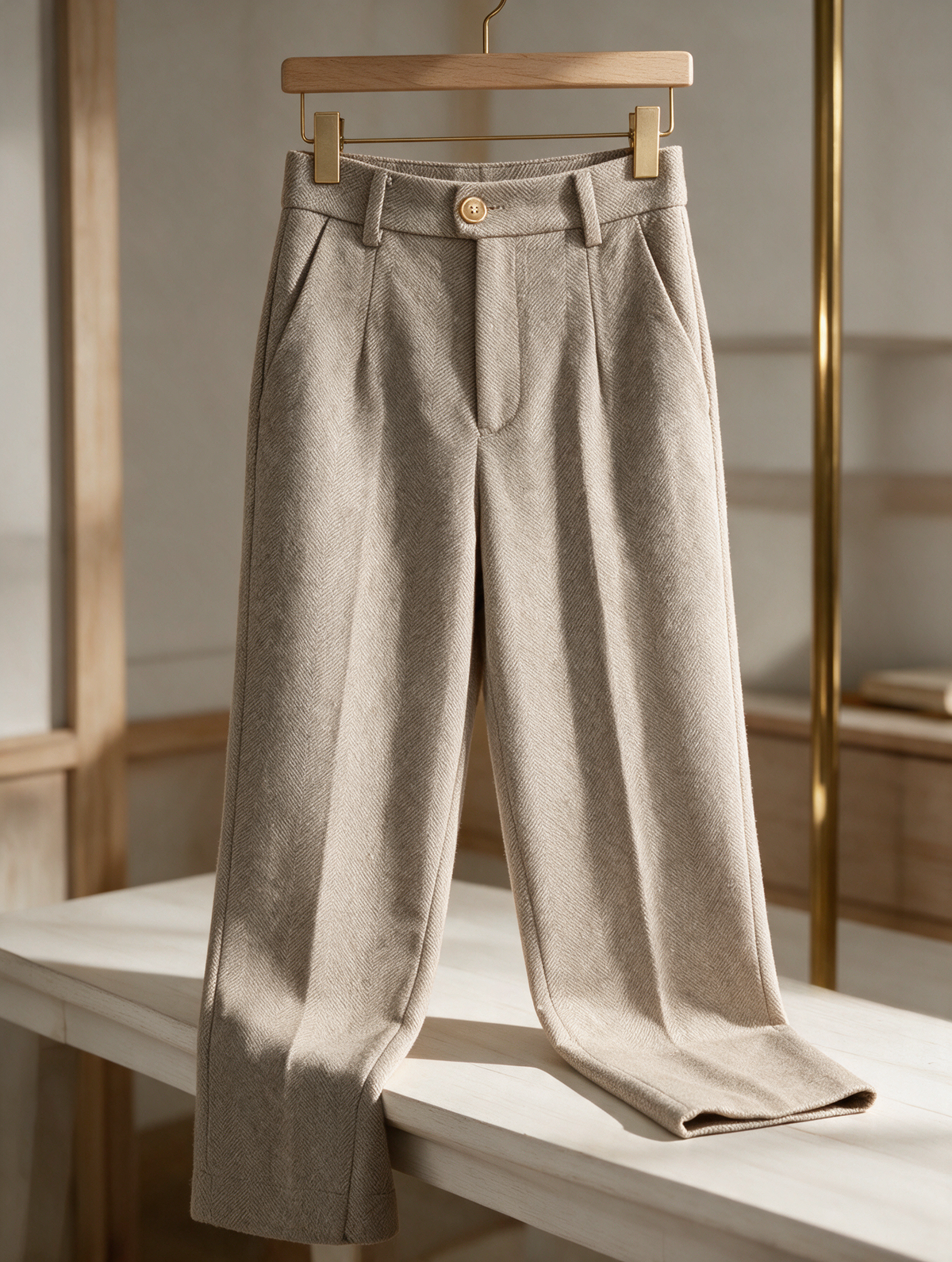 Chiara · Pantalón Sastre Corte Lápiz Talle Alto