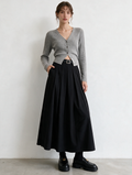 Chloé · Falda Maxi Plisada de Vuelo