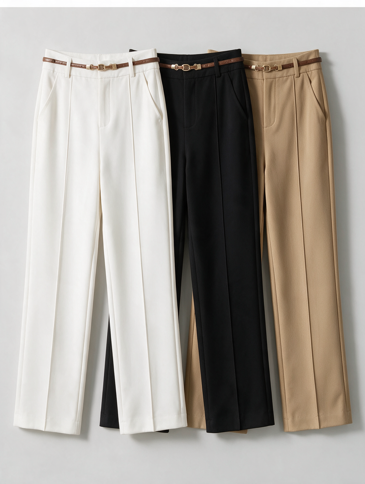Claire · Pantalón Sastre de Pierna Recta