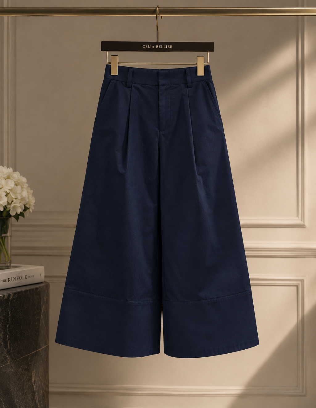 Louise · Pantalón Culotte Pierna Ancha